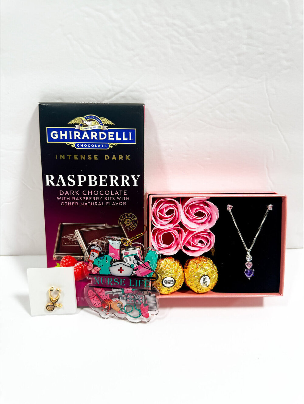 Luxury Nurse Gift Set with Flower